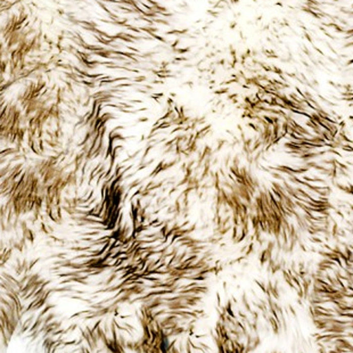 72" x 72" Octo Sheepskin - Area Rug - Gradient Chocolate