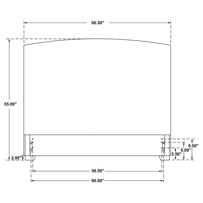 Laughton Woven Banana Leaf Queen Panel Headboard Amber