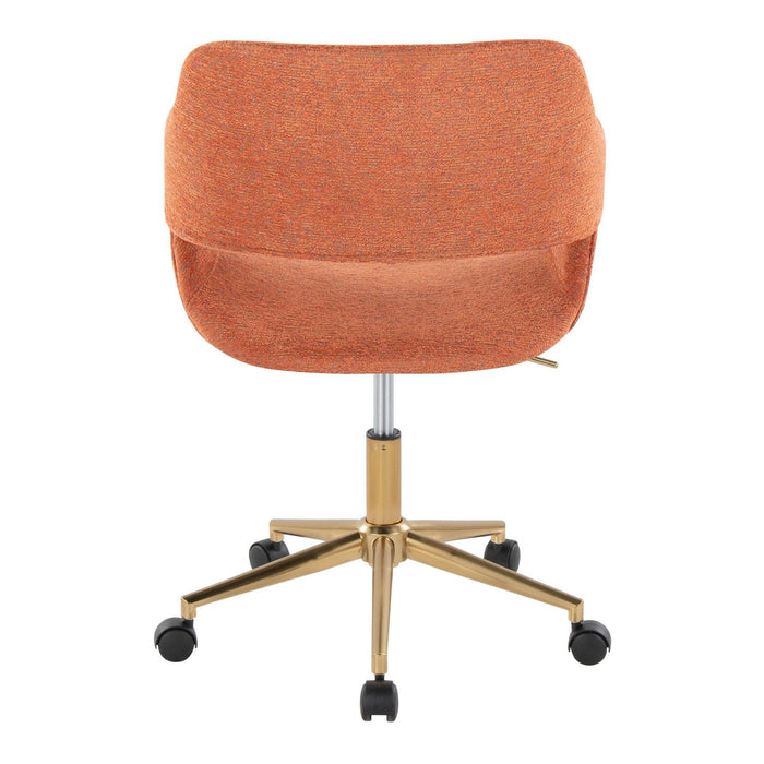 Margarite - Task Chair - Gold Base