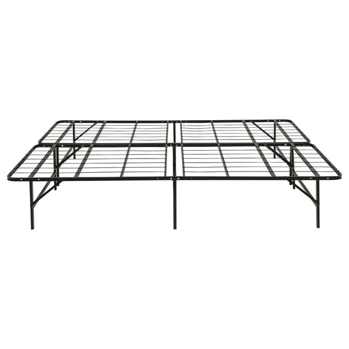 Kramer California King Folding Metal Bed Frame Black