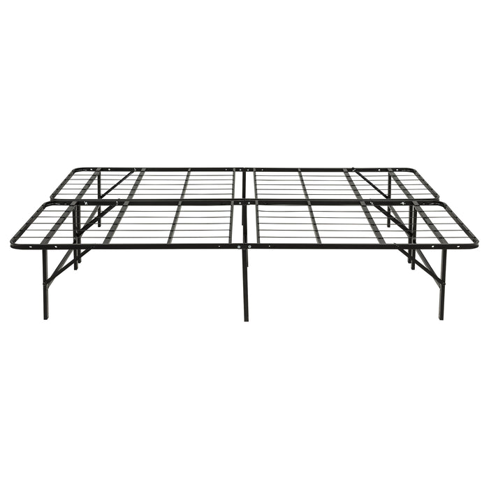 Kramer Queen Folding Metal Platform Bed Frame Black