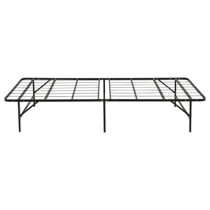 Kramer Twin XL Folding Metal Platform Bed Frame Black