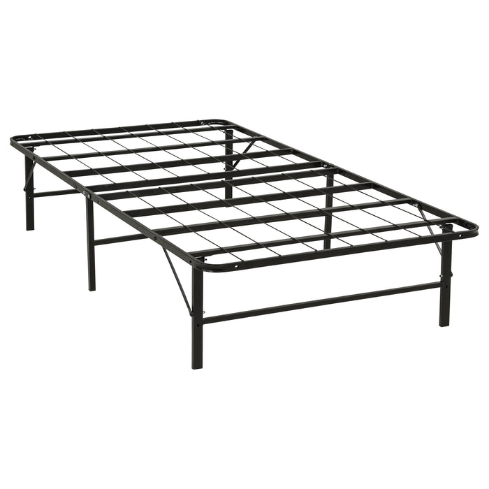 Kramer Twin Folding Metal Platform Bed Frame Black