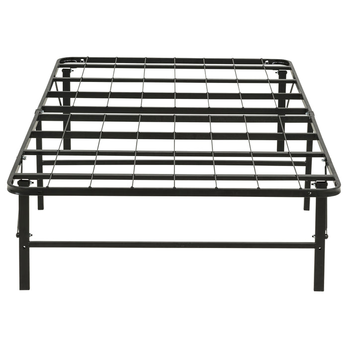 Kramer Twin Folding Metal Platform Bed Frame Black
