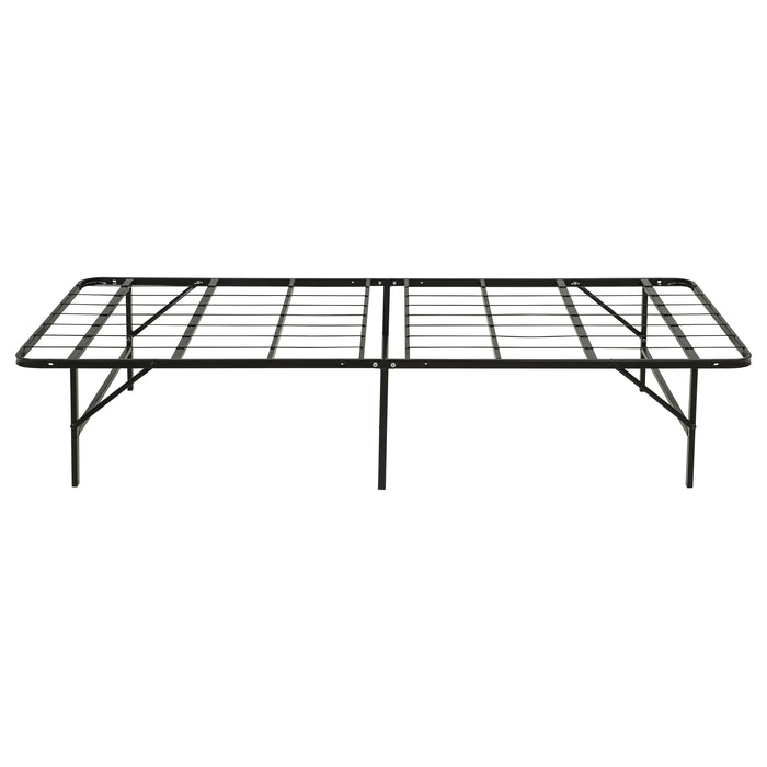 Kramer Twin Folding Metal Platform Bed Frame Black