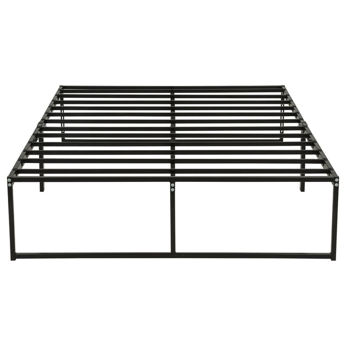 Gates Full Heavy-Gauge Metal Platform Bed Frame Black