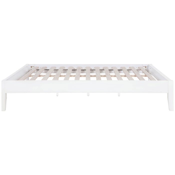 Hounslow Full Universal Platform Bed White