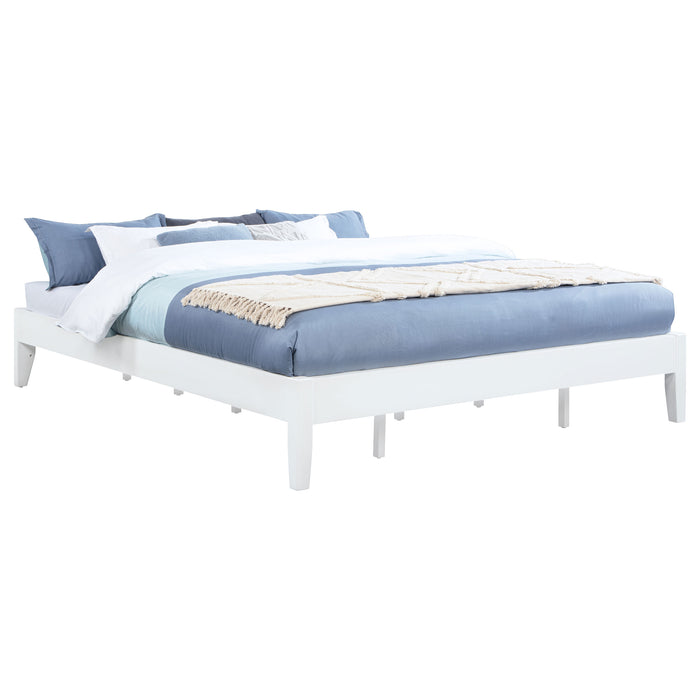 Hounslow California King Universal Platform Bed White