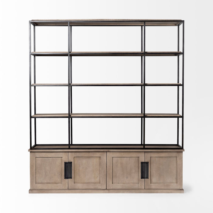 Three Tier Bookcase (380591) - Brown