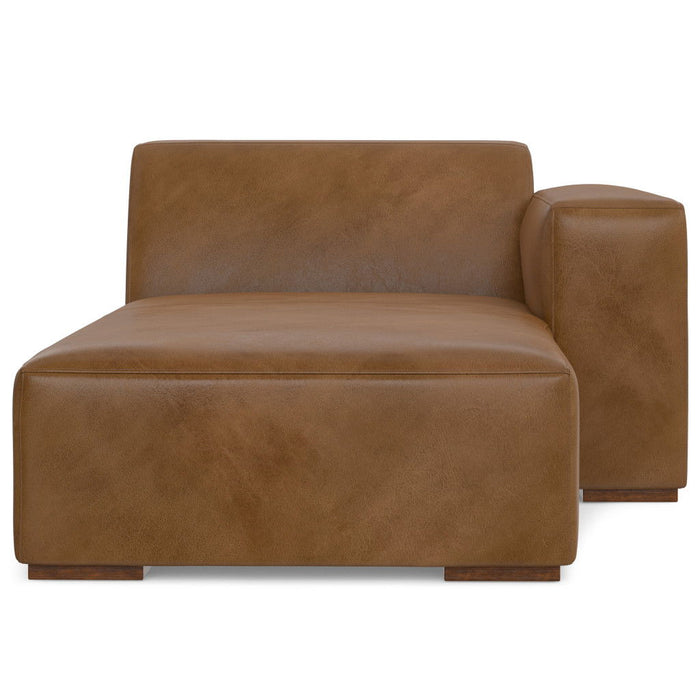 Leather Arm Chair - Brown