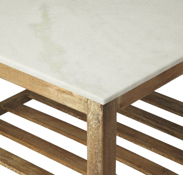 Marble Bunching Coffee Table - Natural
