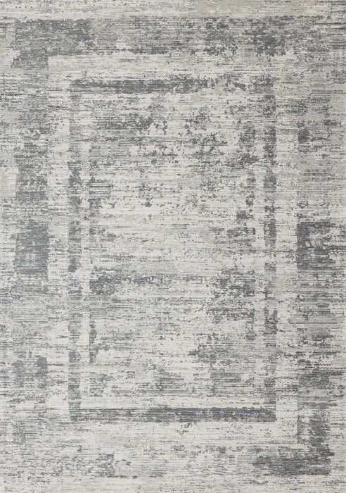 8' X 11' Geometric Area Rug (660079) - Gray / Charcoal