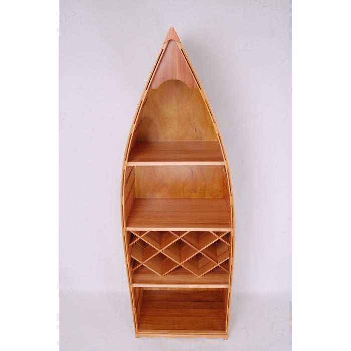 Hand Painted Model Boat (624616) - Light Brown