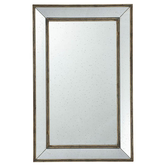 Rectangle Accent Mirror - Silver