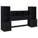 CoasterEveryday Westpark 3-piece queen bedroom set with black bookcase headboard