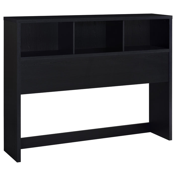 CoasterEveryday Westpark 3-piece queen bedroom set with black bookcase headboard and matching furniture