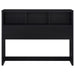 CoasterEveryday Westpark 3-piece queen bedroom set with black bookcase headboard