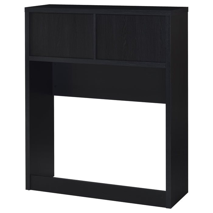 Westpark 3-piece Twin Bedroom Set Bookcase Headboard Black