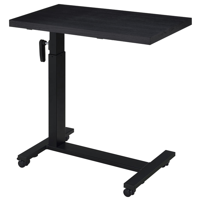 Westpark Height Adjustable Mobile Bedroom C-Table Black