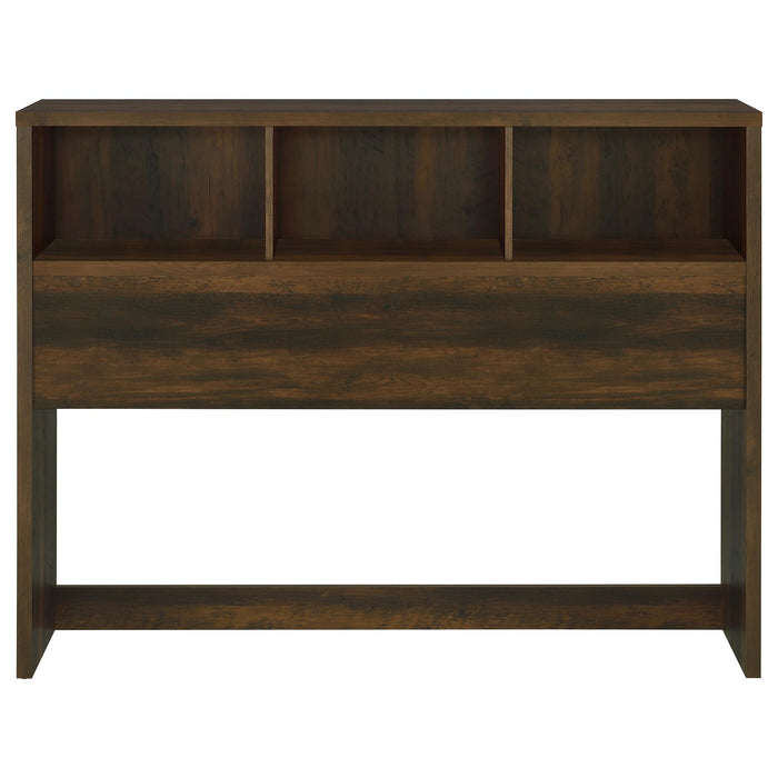 Westpark 49-inch Queen Bookcase Headboard Dark Pine