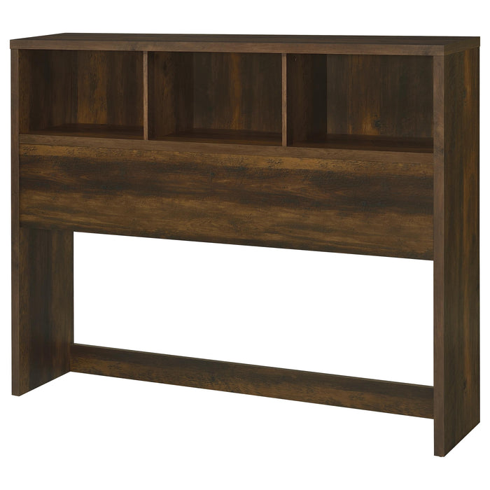 Westpark 49-inch Queen Bookcase Headboard Dark Pine