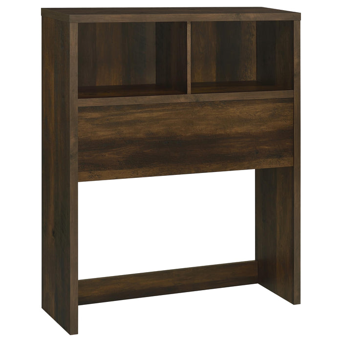 Westpark 49-inch Twin Bookcase Headboard Dark Pine