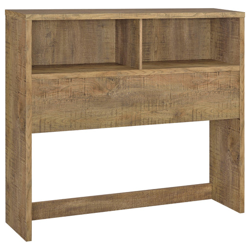 Westpark 49-inch mango wood full bookcase headboard with built-in shelves, designed for a modern bedroom by CoasterEveryday.