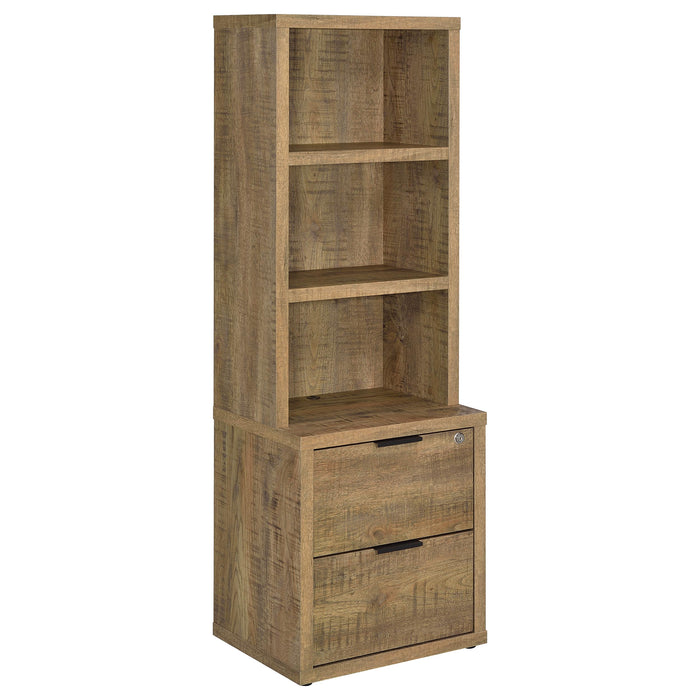 Westpark 3-piece Queen Bedroom Set Bookcase Headboard Mango