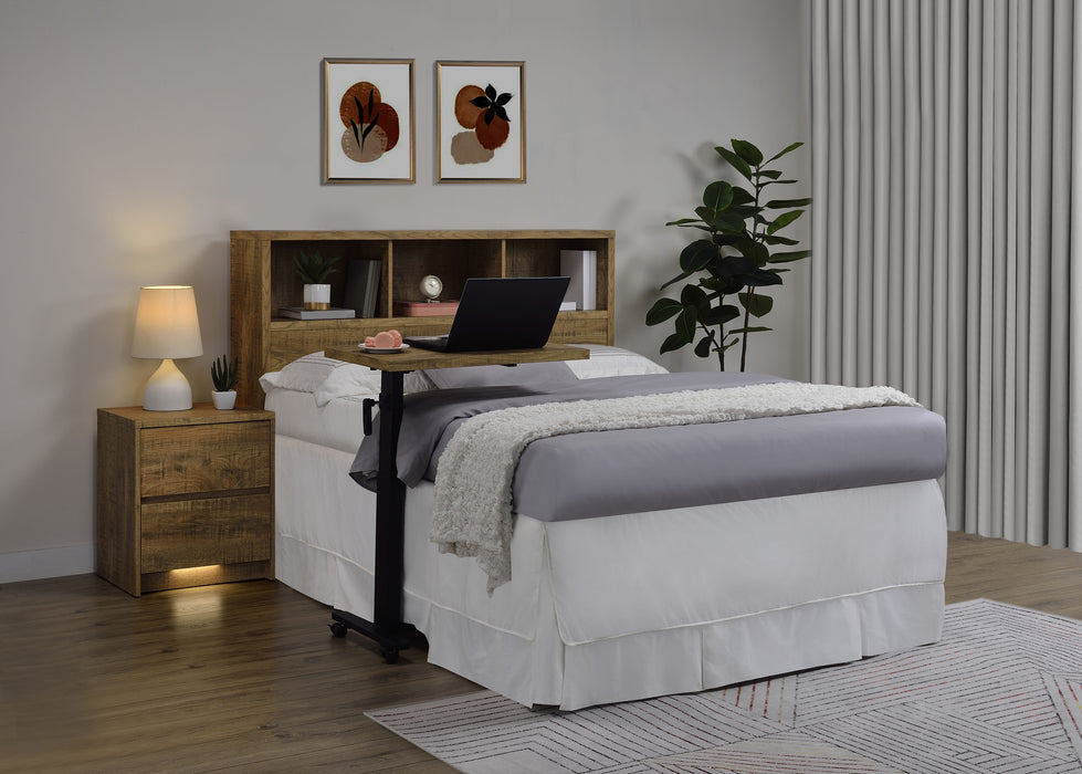 Westpark 49-inch Queen Bookcase Headboard Mango