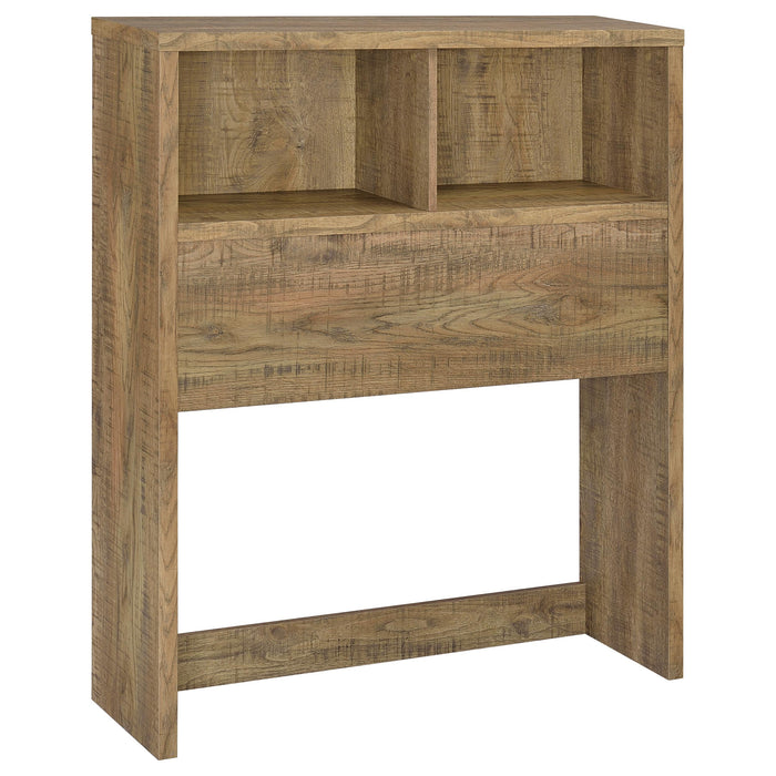 Westpark 49-inch twin bookcase headboard in mango wood, showcasing a stylish and functional furniture piece by CoasterEveryday.