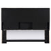 CoasterEveryday Pirro upholstered king panel headboard in sand fabric with padded vertical panels