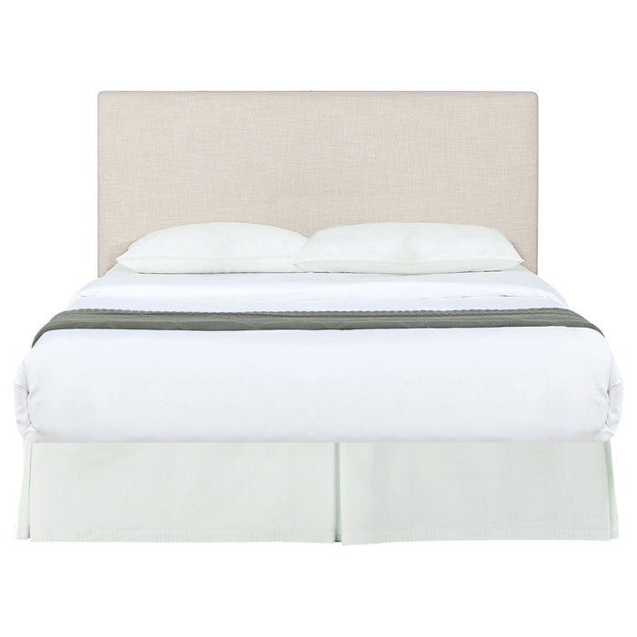 Pirro Upholstered Queen or Full Panel Headboard in Sand by CoasterEveryday