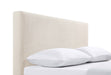 CoasterEveryday Pirro upholstered queen or full panel headboard in sand fabric