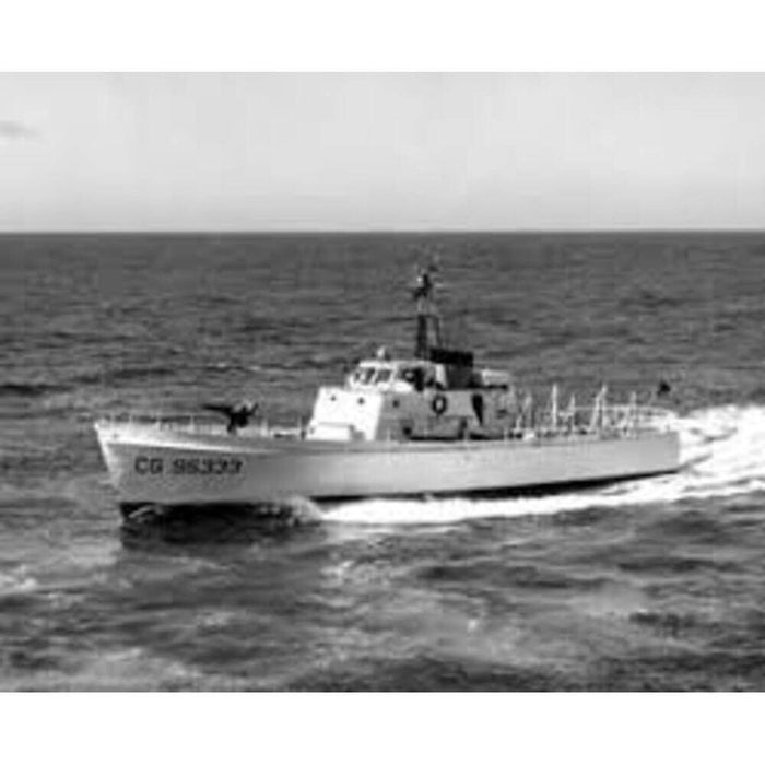 Hand Painted Model Boat (624596) - Dark Gray / Gray