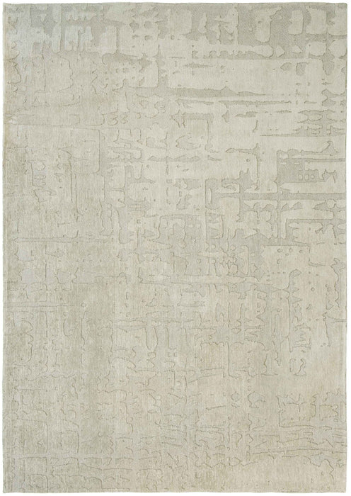 5' X 7' Abstract Washable Area Rug (548658) - Gray / Beige