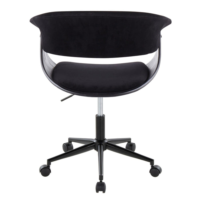 Vintage Mod - Office Chair - Black