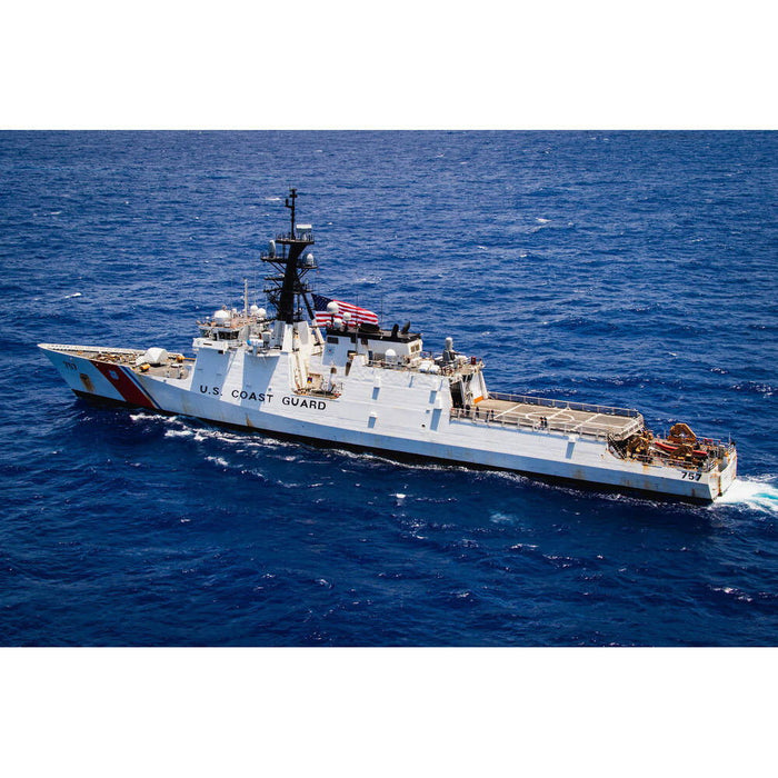 Hand Painted Model Boat (624368) - White
