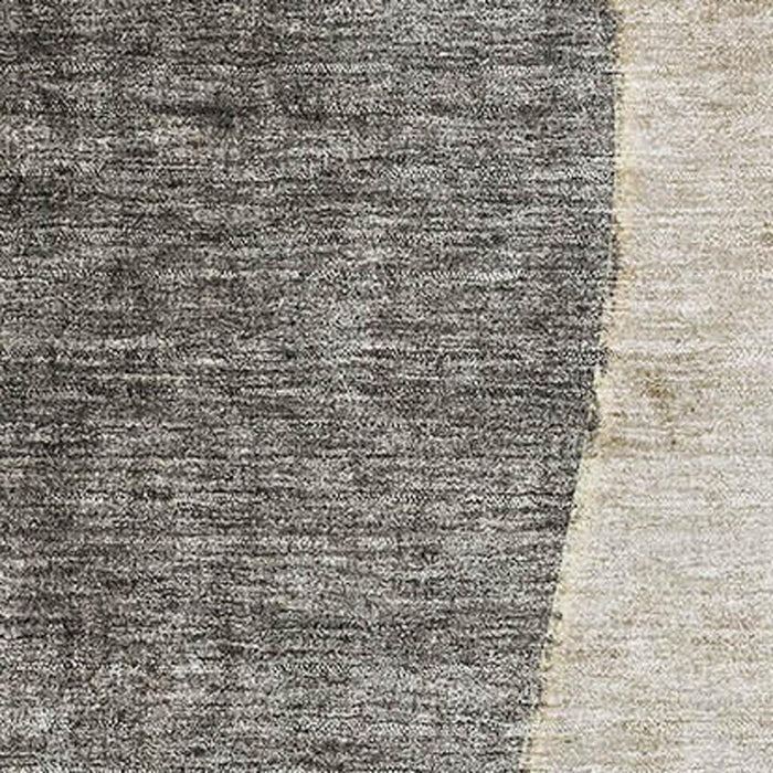10' X 14' Abstract Washable Area Rug With UV Protection (656591) - Taupe / Beige / Gray