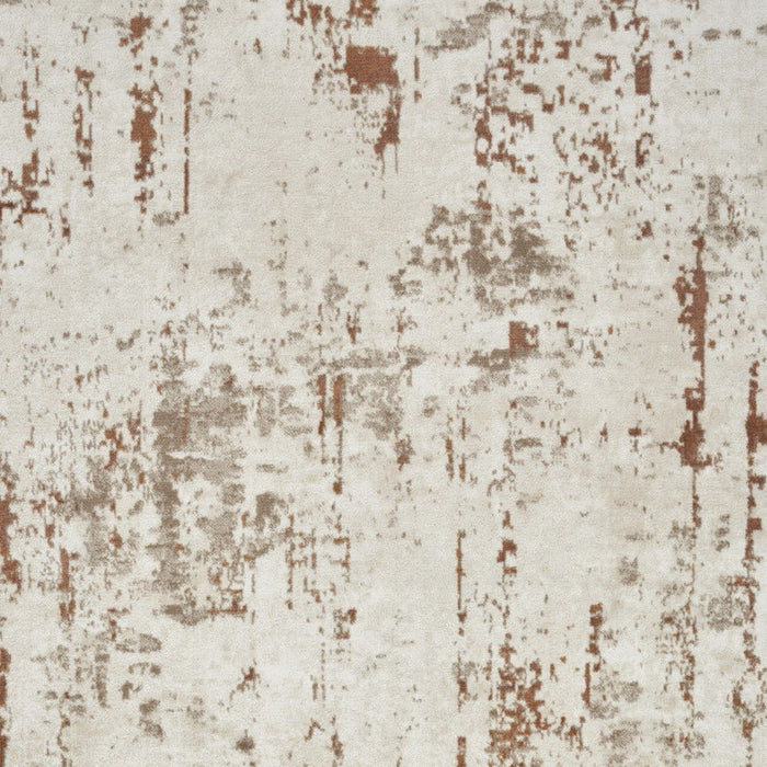 9' X 12' Abstract Area Rug (551399) - Cream