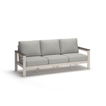 Vista Highlands brown and white sofa with cushion by Signature Design by Ashley®