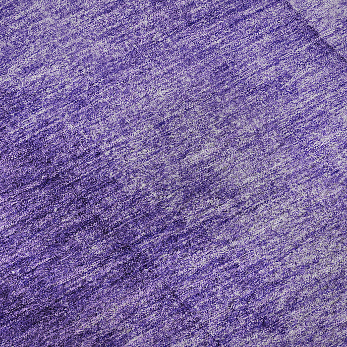 10' X 14' Ombre Washable Area Rug With UV Protection (652749) - Purple / Ivory
