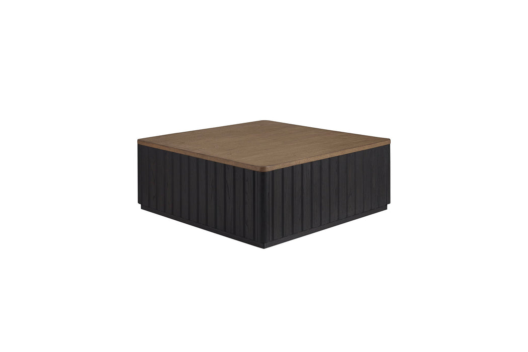 Channel - Cocktail Table With Casters - Black