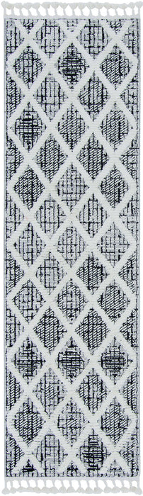 105" x 156" Polyester Rug - Charcoal