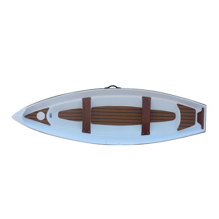 Hand Painted Model Boat (624623) - White