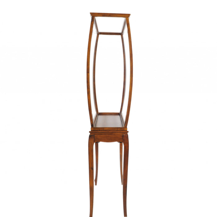 15" Glass Standard Display Stand - Brown