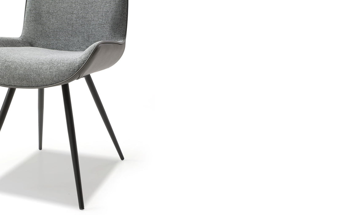 79 - Fabric Chair - Gray