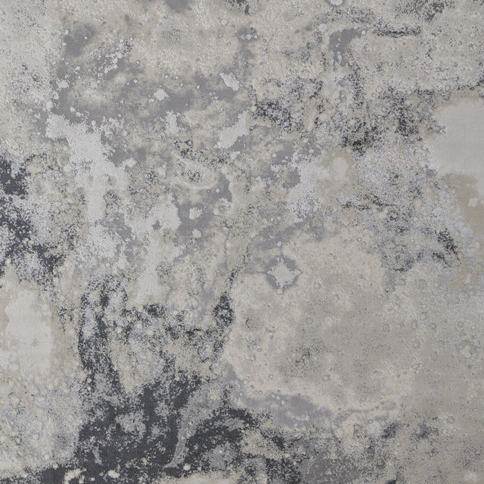 12' x 15' Abstract Rectangle Area Rug - Gray