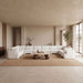 Meridian Furniture Hammond velvet performance fabric 10-piece sectional sofa with plush upholstery and modern design.