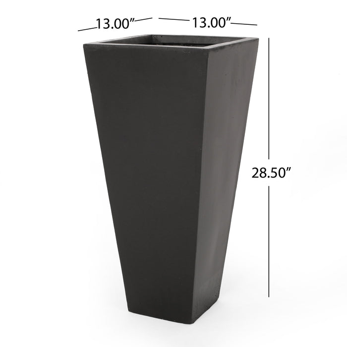 Outdoor Modern Cast Stone Planter