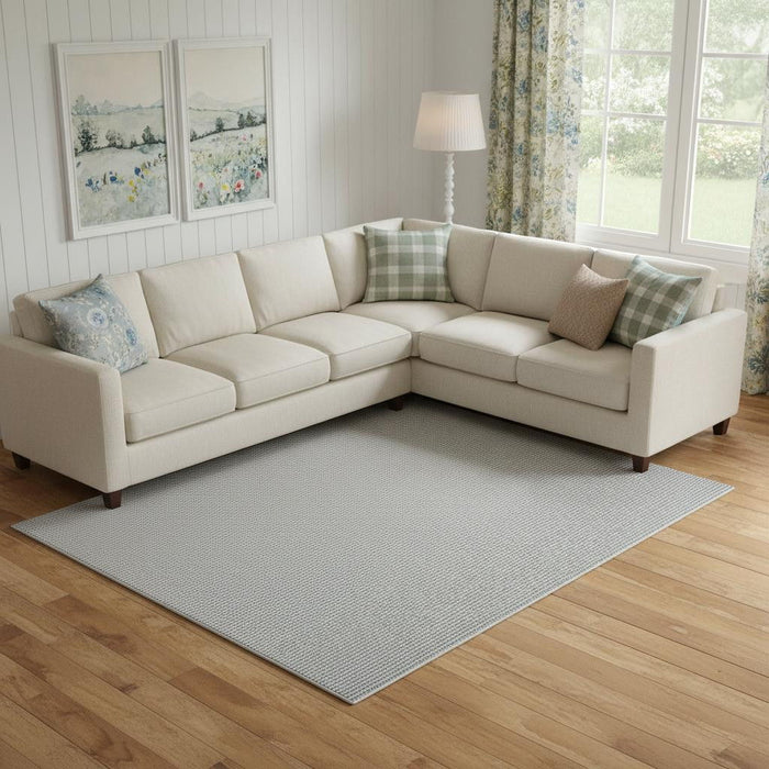 8' X 10' Abstract Area Rug (551118) - Ivory / Gray